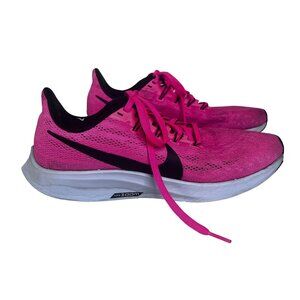 Nike Zoom Pegasus Womens 36 Running Shoes Pink Black Size 8.5